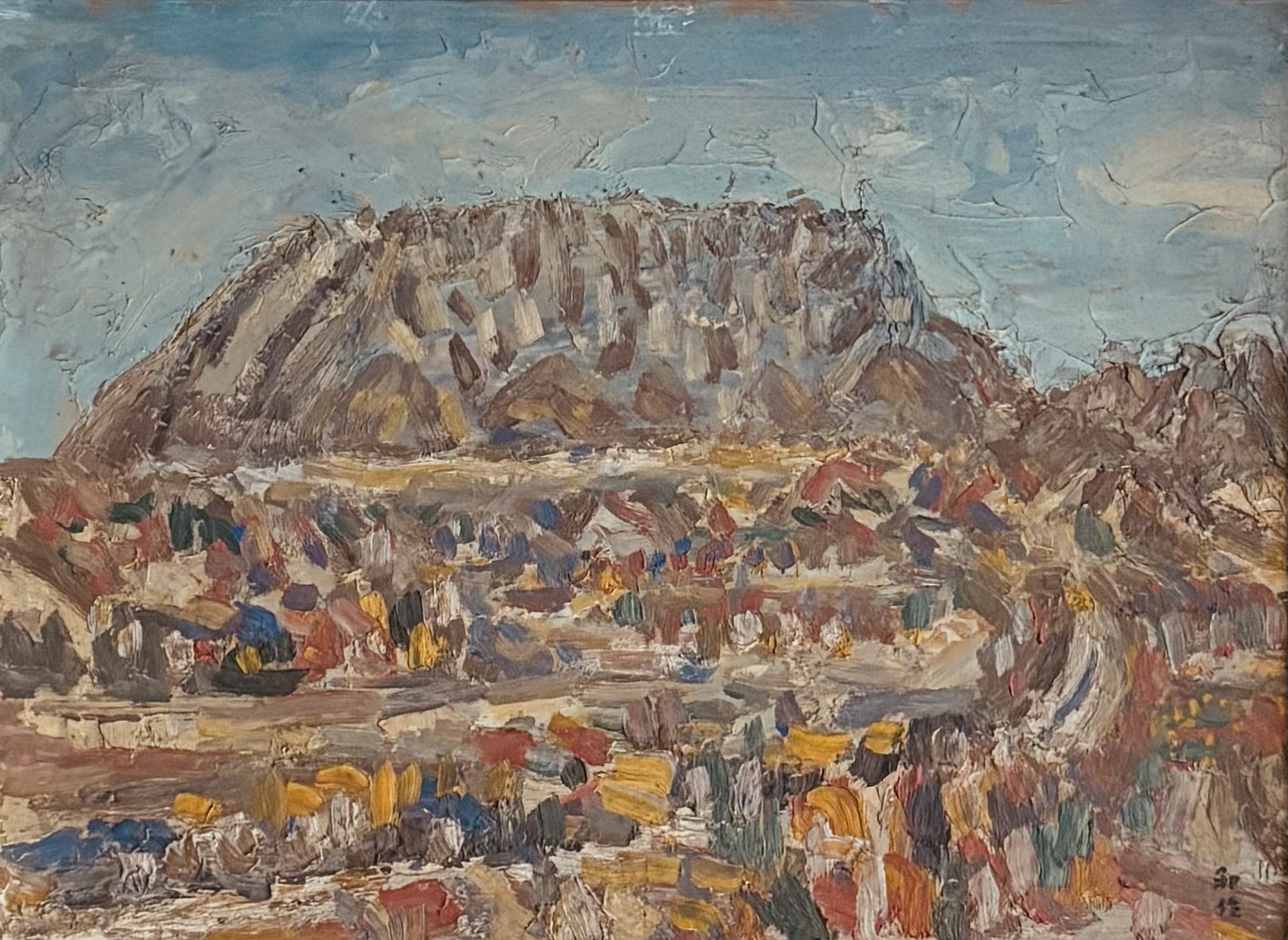 小林和作の作品：伯耆大山の秋