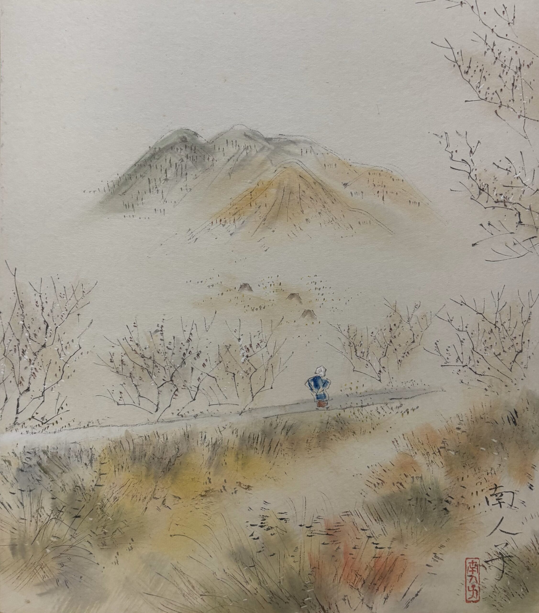 森谷南人子の作品：春景