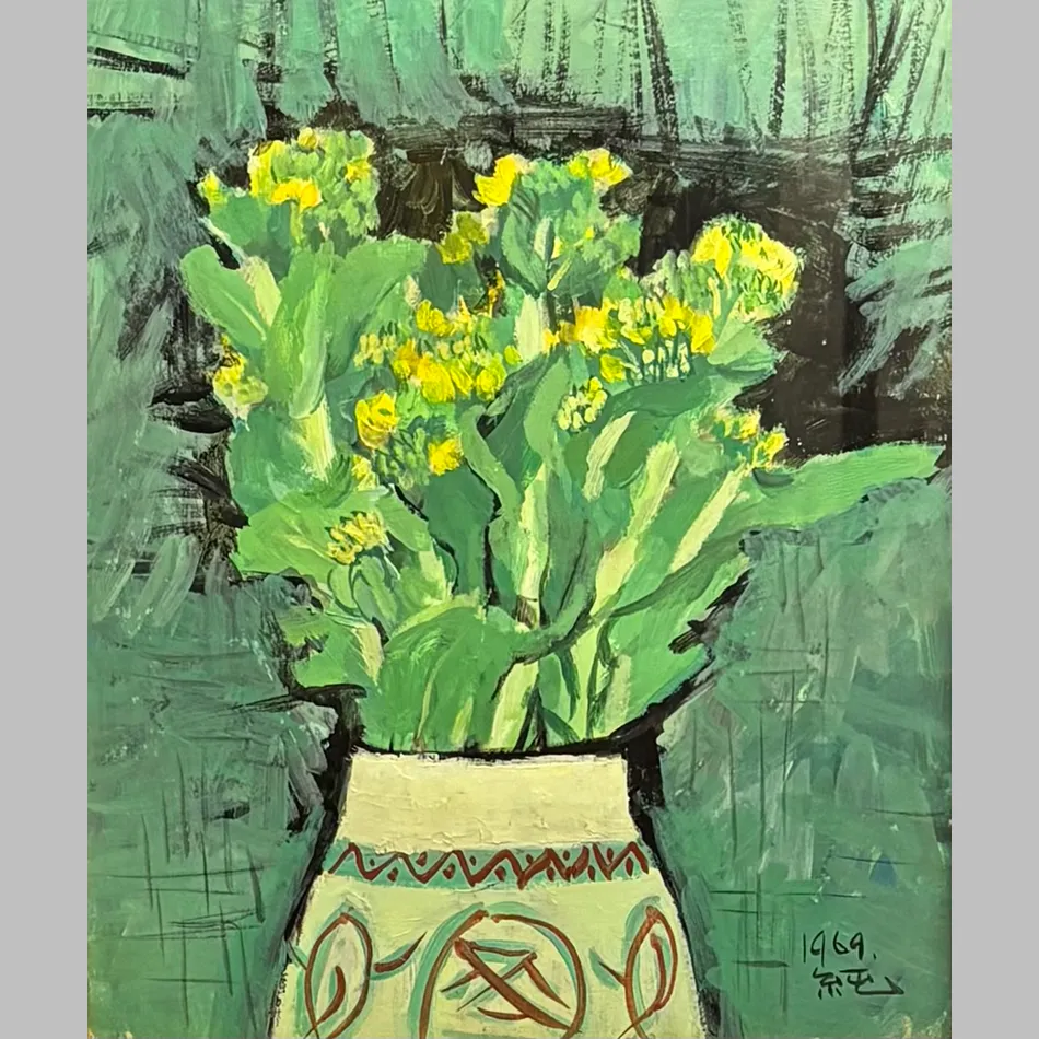 平松純平の作品：菜の花